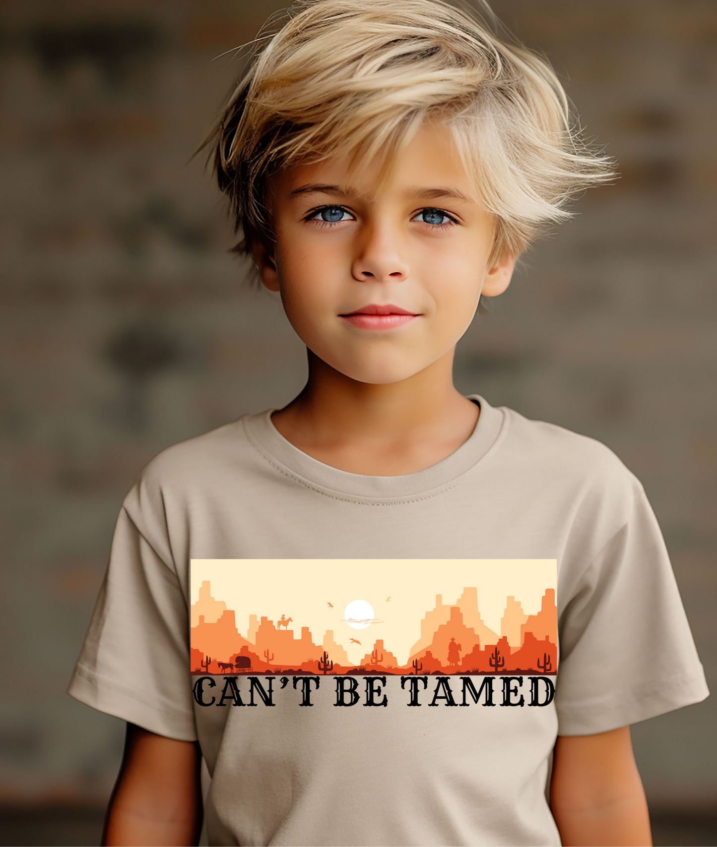 Can't Be Tamed Western Tee