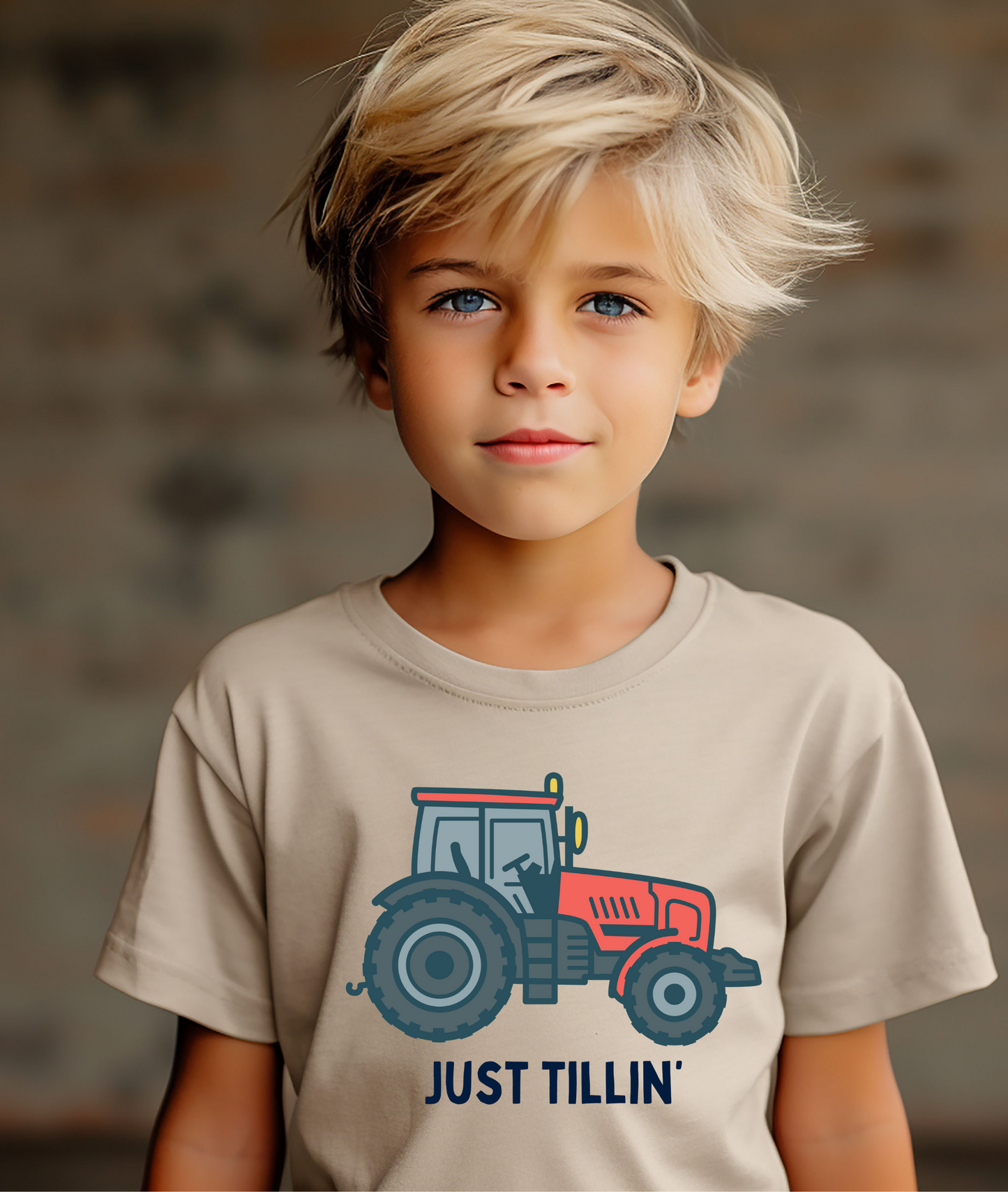 Just Tillin' Punny Farm tee