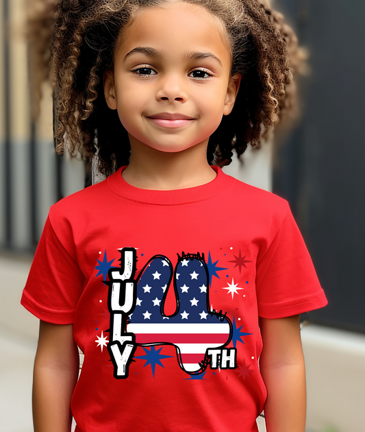 July 4th Patriotic Tee