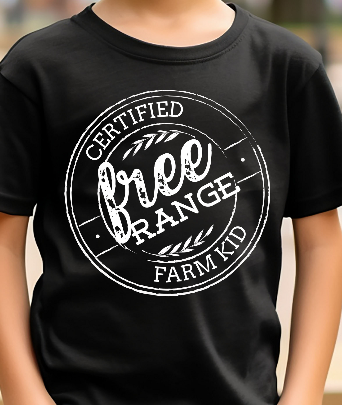 Free Range Kid t-shirt