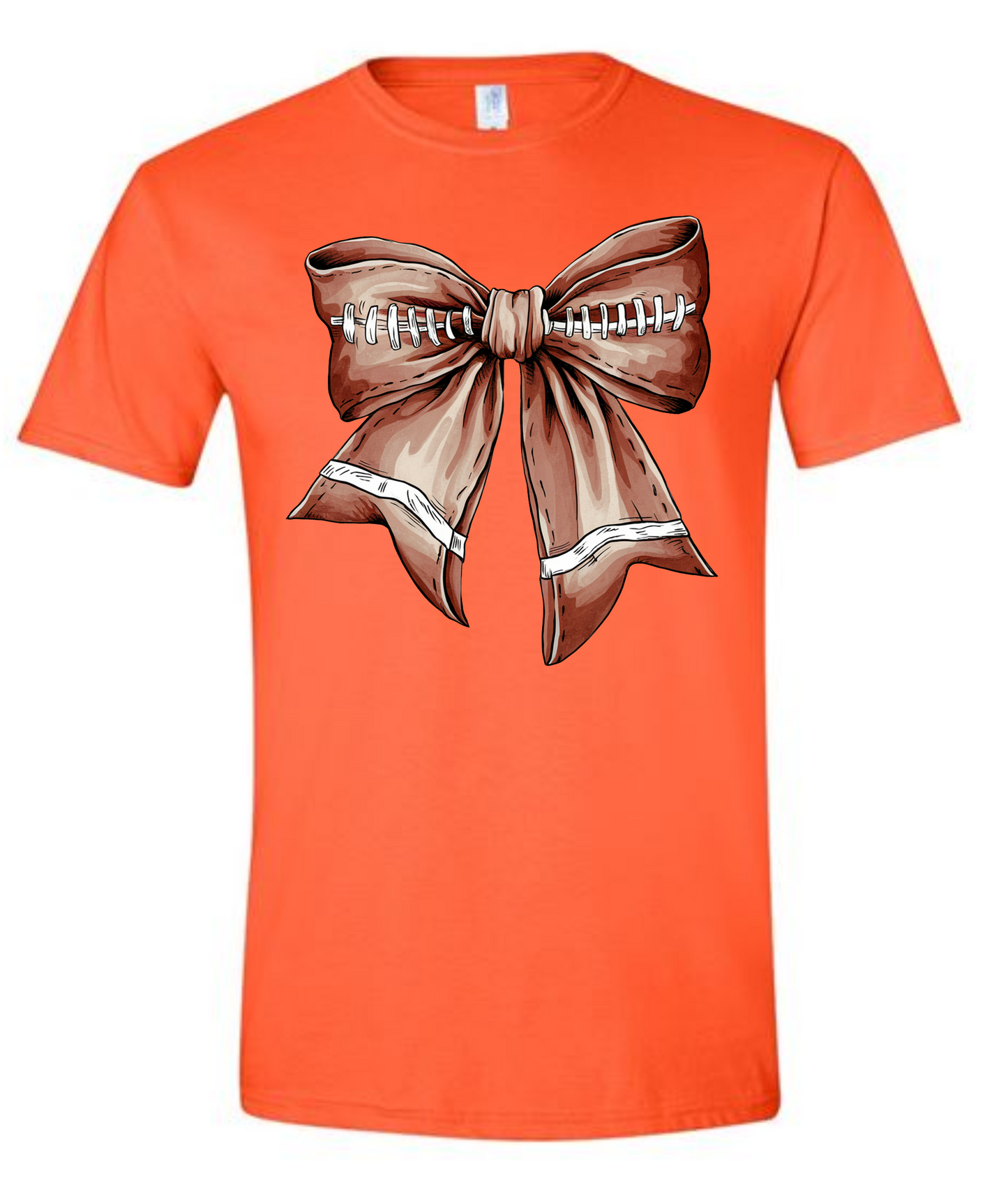 Football Bow Tee