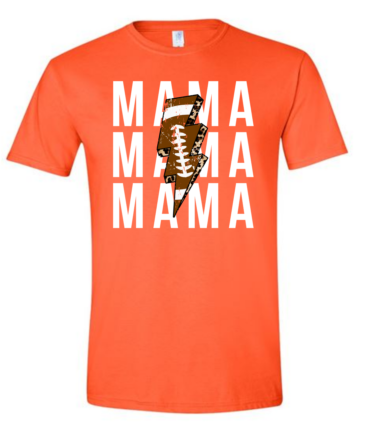 Mama Football Lightning Tee