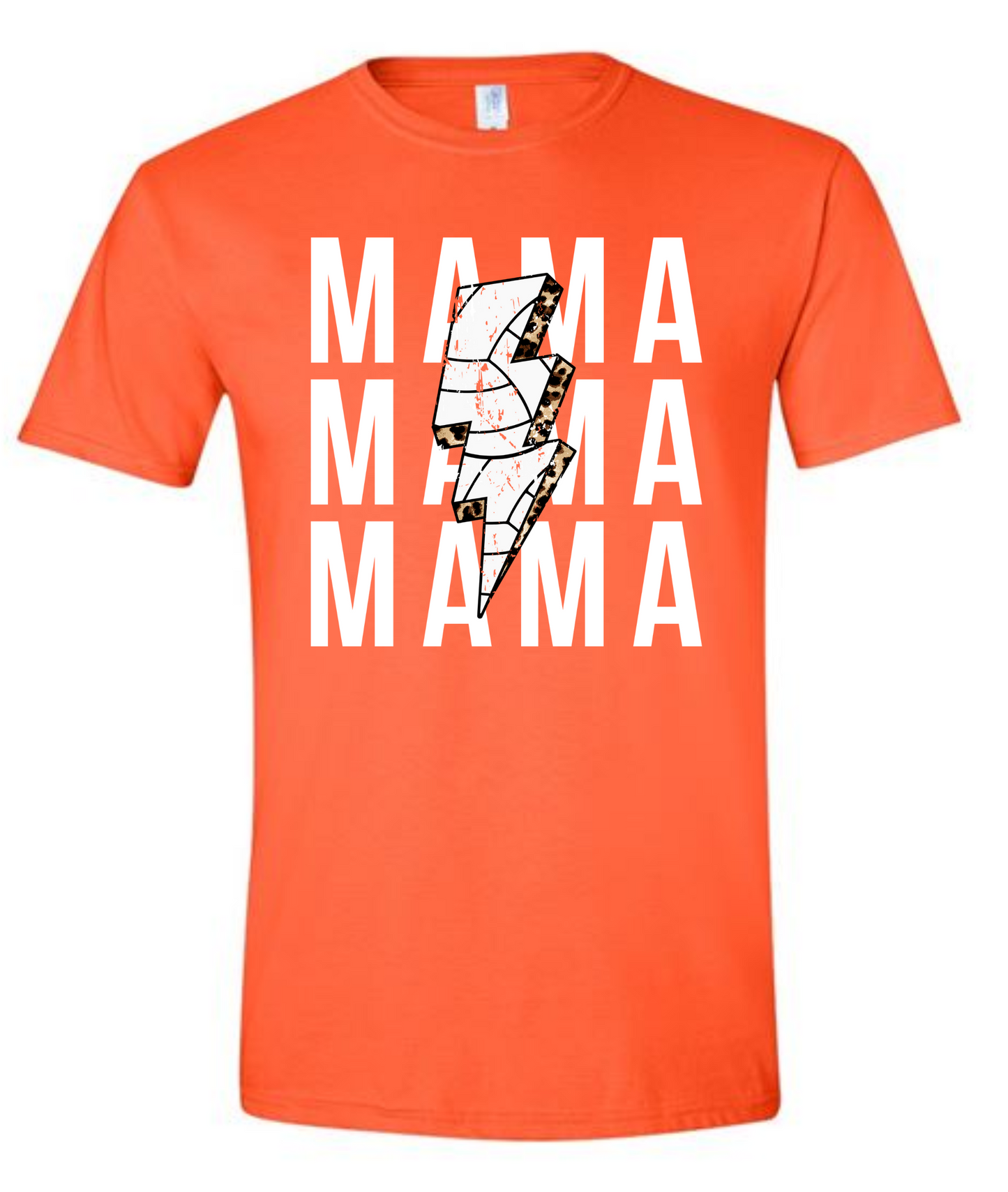 Mama Volleyball Lightning Tee